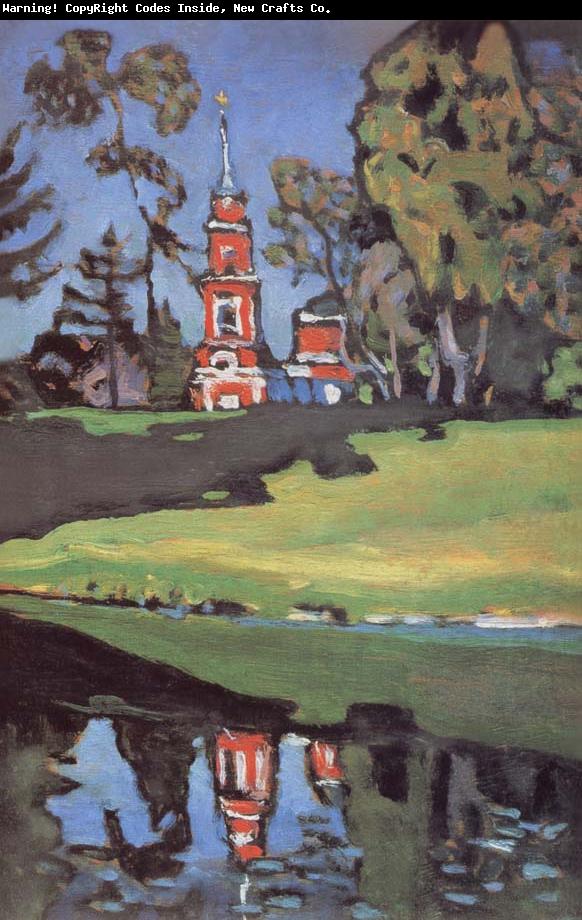 Wassily Kandinsky Voros templom
